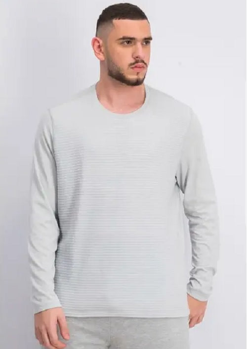 INC International Concepts Men's Ottoman T-Shirt Gray Size Small