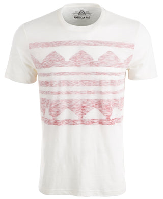 American Rag Men's Printed T-Shirt White Size Small
