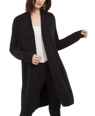 INC International Concepts Women's Duster Cardigan  Black Size Large