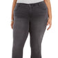 Style & Co Women's Plus Size Bootcut Jeans  Black Size Petite Small
