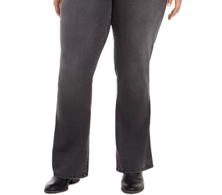 Style & Co Women's Plus Size Bootcut Jeans  Black Size Petite Small