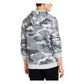 Sun + Stone Men's Gray Camouflage Long Sleeve Crew Neck Draw String Sweater Gray Size Medium