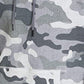 Sun + Stone Men's Gray Camouflage Long Sleeve Crew Neck Draw String Sweater Gray Size Medium