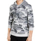 Sun + Stone Men's Camouflage Long Sleeve Fit Draw String Thermal Sweater Grey Size XX-Large