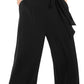 Alfani Women's Ruffled Jumpsuit Black Size Medium