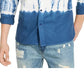 Sun + Stone Men's Horizon Tie Dye Shirt Navy Size Large