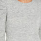 INC International Concepts Women's Puff-Sleeve Sweater Gray Size XX-Large