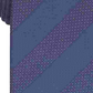 Alfani Men's Navy Sierra Stripe Slim Neck Tie Navy Size Regular