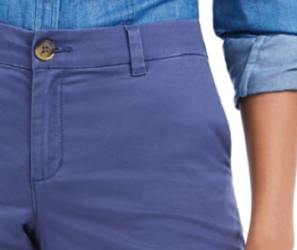 Style & Co.Women's Chino Shorts  Dark Blue Size 16