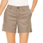 Style & Co Women's Chino Shorts Brown Size 16