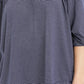 Maison Jules Women's Off-The-Shoulder Top  Navy Size Small