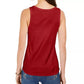 Charter Club Women's Supima Cotton Scoop Neck Tank Top Red Size Small