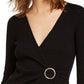 INC International Concepts Women's Cozy Comfortable Sweater Black Size X-Small