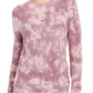 INC International Concepts Women's Tie Dyed Sweater Pink Size Medium