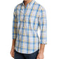 Club Room Men's Plaid Shirt Yellow Size XX-Large