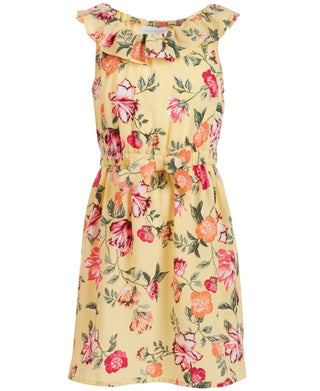 Charter Club Little Girls Mommy & Me Floral Print Dress Yellow Size 6