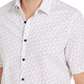 Alfani Men's Number Print Shirt Navy Size Small