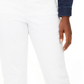 Style & Co Women's Curvy Fit Cuffed Girlfriend Jeans White Size 14