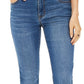 Style & Co Women's Modern Straight Mid Rise Jeans  Blue Size 4