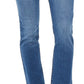 Style & Co Women's Modern Straight Mid Rise Jeans  Blue Size 4