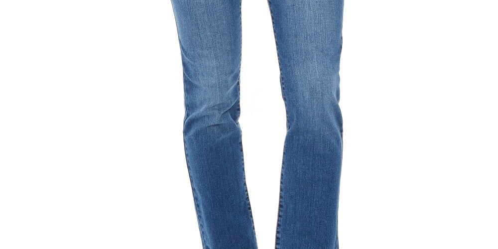 Style & Co Women's Modern Straight Mid Rise Jeans  Blue Size 6