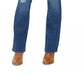 Style & Co Women's Destructed Curvy Boot Cut Jeans Blue Size 10