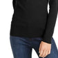 INC International Concepts Women's Twist Off The Shoulder Sweater Black Size Large