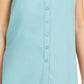 Alfani Women's Sleeveless Knit Button-Front Tunic Green Size XX-Large