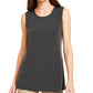 Alfani Women's Scoop Neck Sleeveless Top Green Size Large