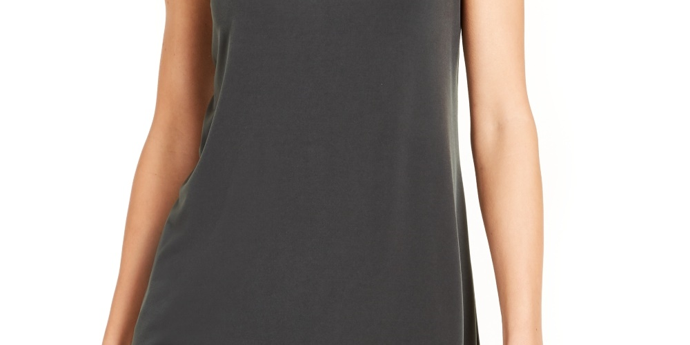 Alfani Women's Scoop Neck Sleeveless Top Green Size Large