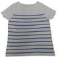Charter Club Women's Striped T-Shirt  Blue Size XX-Large