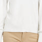 Style & Co Women's Pull Sleeve Blouson Sweater White Size X-Small