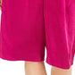 INC International Concepts Women's Satin Gaucho Pants Pink Size 10