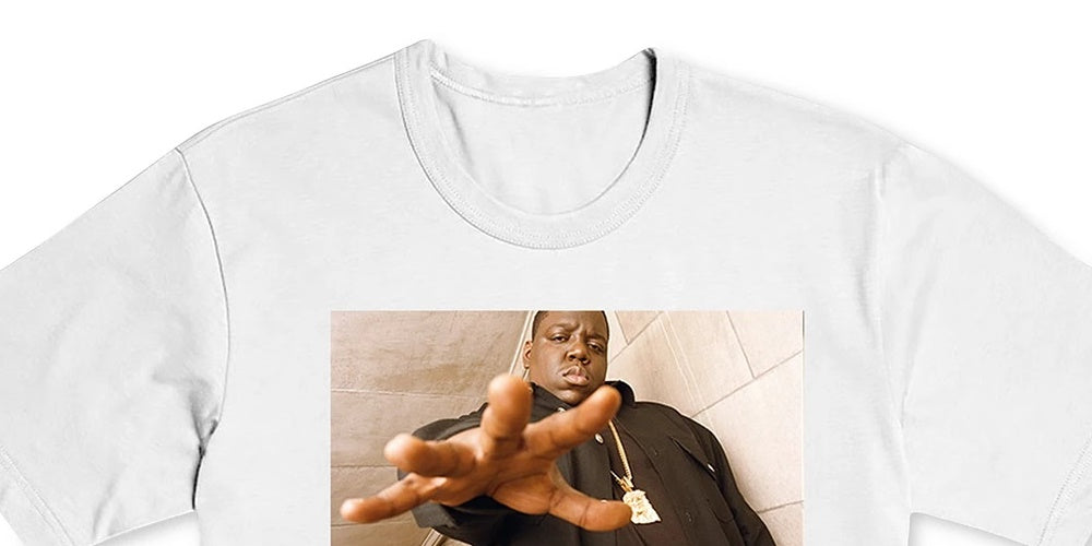 Merch Traffic Men's Notorious B.I.G. Graphic T-Shirt White Size XX-Large