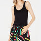 Bar III Women's Sleeveless Top Black Size Small