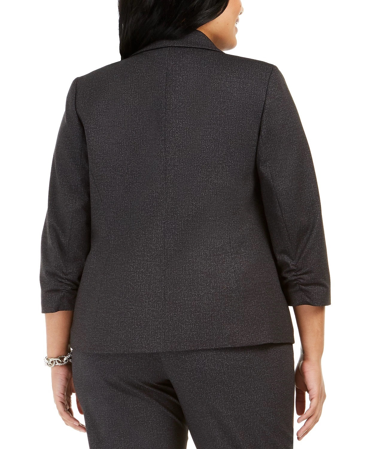 Kasper Women's Button Blazer Black Size 20W