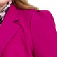 Bar III Women's Trendy Plus Size One-Button Blazer Bright Pink Size 20W