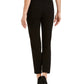 Kasper Women's Button-Detail Dress Pants Black Size 6