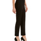 Kasper Women's Button-Detail Dress Pants Black Size 6