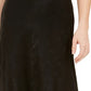 Bar III Women's Shimmer Midi Skirt Black Size X-Large