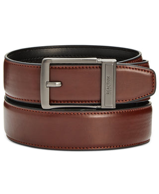 Kenneth Cole Reaction Men's Exact Fit Dress Belt Brown Size Small