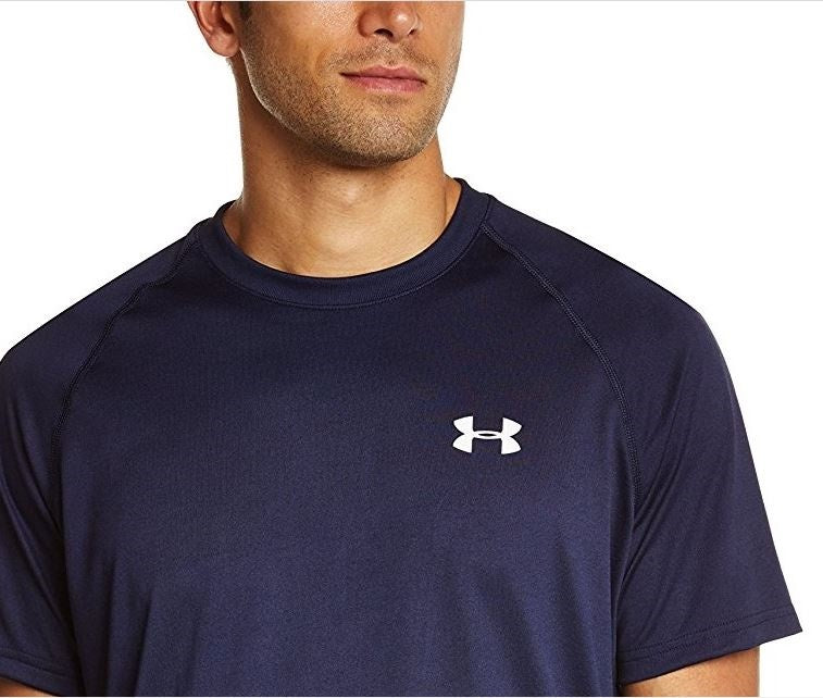 Under Armour Men's Heatgear T-Shirt Navy Size Small