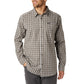 Columbia Men's Vapor Ridge Iii Plaid Shirt Beige Size Medium