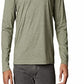 Columbia Men's Thistletown Park Long Sleeve Henley Shirt Green Size Small