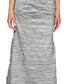 Alex Evenings Women's Taffeta Mermaid Gown Grey Size 16