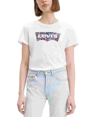 Levi's Women's Batwing The Perfect T-Shirt White Size Small