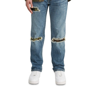 Levi's Men's 541 Athletic Fit Ripped Jeans Blue Size 36x30