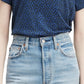Levi's Women's Cotton Printed Perfect T-Shirt Navy Size XX-Large