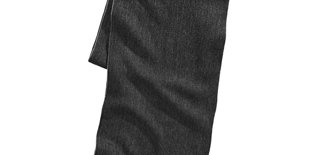 Calvin Klein Men's Raschel Knit Scarf Black Size Regular