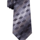 Van Heusen Men's Calvin Geometric Silk Tie Bright Blue Size Regular